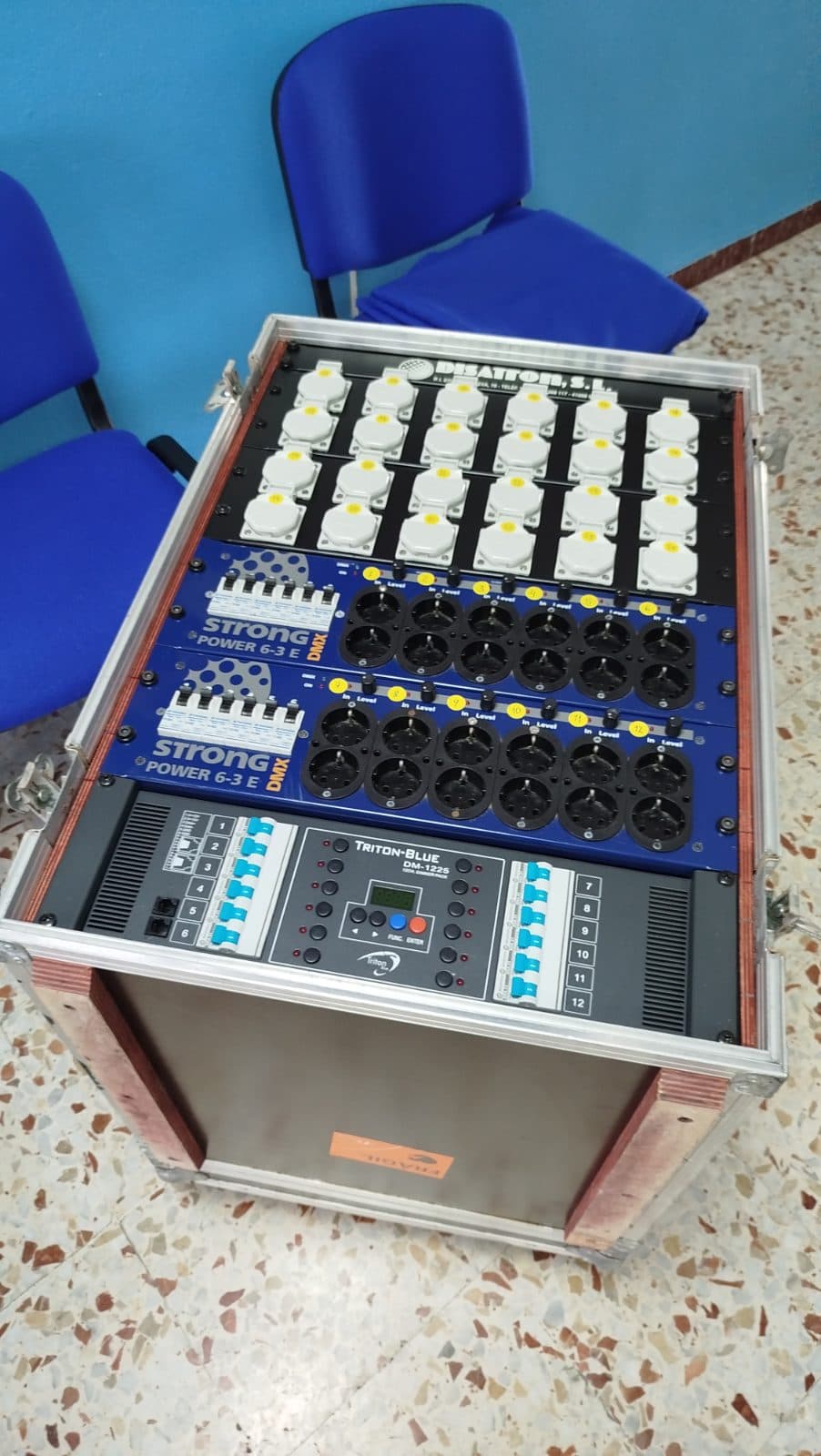 RACK DIMMER DISATRON 24 CANALES